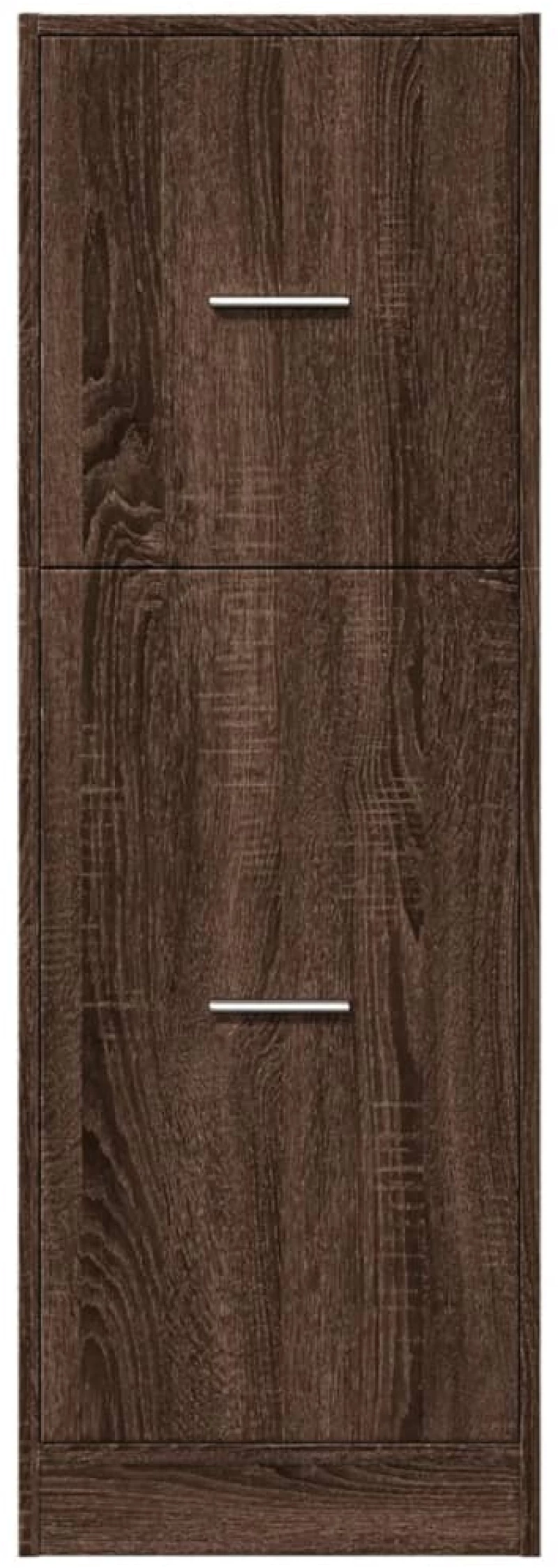 vidaXL Συρταριέρα Γενικής Χρήσης Καφέ Δρυς 40x41x118 εκ. Επεξ. Ξύλο