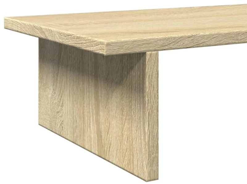 vidaXL Βάση Οθόνης Sonoma Δρυς 100x27x15 εκ. από Επεξ. Ξύλο