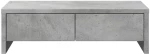 vidaXL Βάση Οθόνης με Συρτάρια Γκρι Σκυρ. 50x27x15 εκ. Επεξεργ. Ξύλο