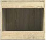 vidaXL Τουαλέτα Γάτας Περίφραξη Sonoma Δρυς 47x59x42εκ Επεξεργασμ Ξύλο