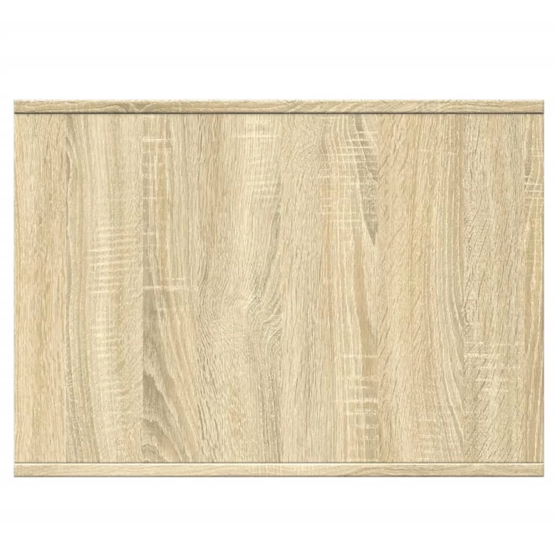 vidaXL Τουαλέτα Γάτας Περίφραξη Sonoma Δρυς 47x59x42εκ Επεξεργασμ Ξύλο