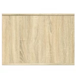 vidaXL Τουαλέτα Γάτας Περίφραξη Sonoma Δρυς 47x59x42εκ Επεξεργασμ Ξύλο
