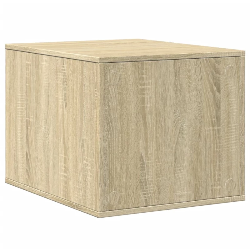 vidaXL Τουαλέτα Γάτας Περίφραξη Sonoma Δρυς 47x59x42εκ Επεξεργασμ Ξύλο