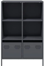 vidaXL Ντουλάπι Ανθρακί 68x39x103,5 εκ. από Χάλυβα