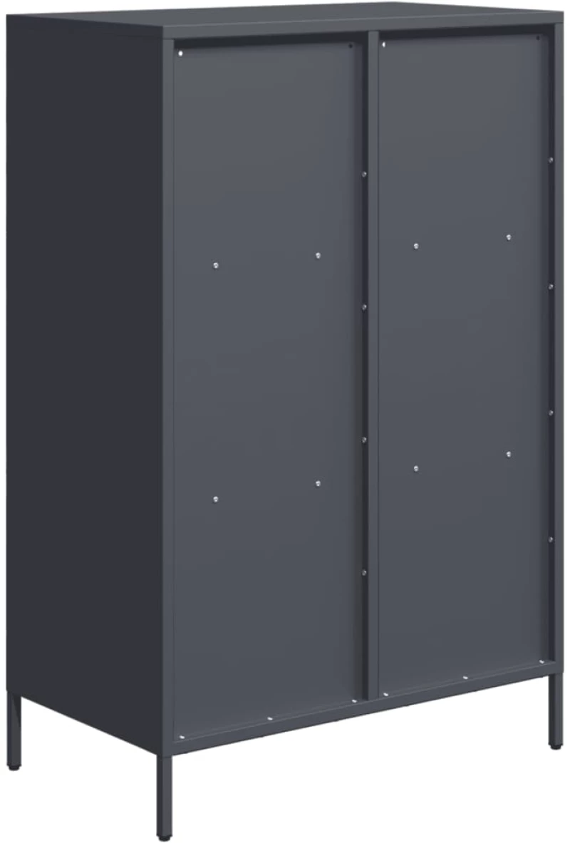 vidaXL Ντουλάπι Ανθρακί 68x39x103,5 εκ. από Χάλυβα