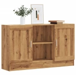 vidaXL Μπουφές Αρτισιανή Δρυς 120x30,5x70εκ. από Επεξεργασμένο Ξύλο