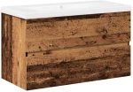 vidaXL Ντουλάπι Μπάνιου με Νιπτήρα Παλ. Ξύλο 81x39,5x49 εκ.