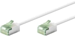 GOOBAY καλώδιο δικτύου 74360, CAT 8.1 U/FTP, slim, copper, 40Gbps, 1m, λευκό