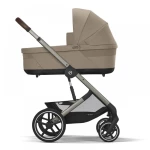 Cybex Καρότσι Balios S Lux Almond Beige (Taupe Frame) 524001211