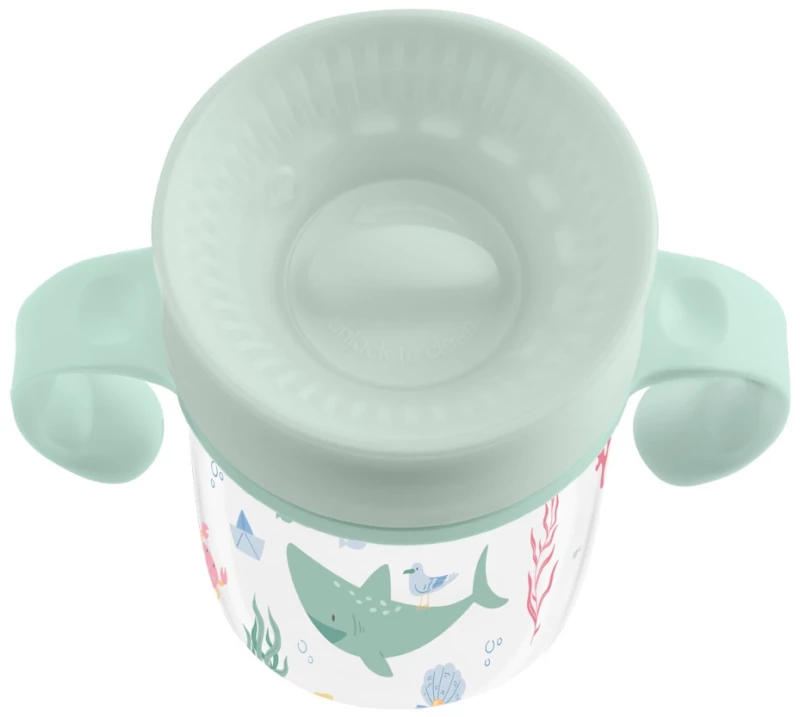 Kikka Boo Εκπαιδευτικό Κύπελλο 360° 300ml Deep Sea Mint 31302030069