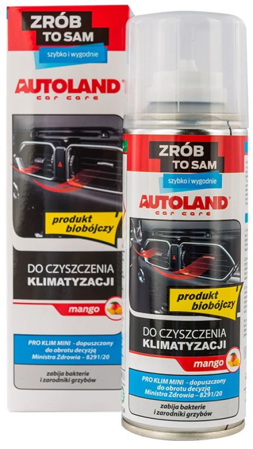 Καθαριστικό σπρέι κλιματιστικού Air conditioning cleaner & freshener 200ml aerosol mango