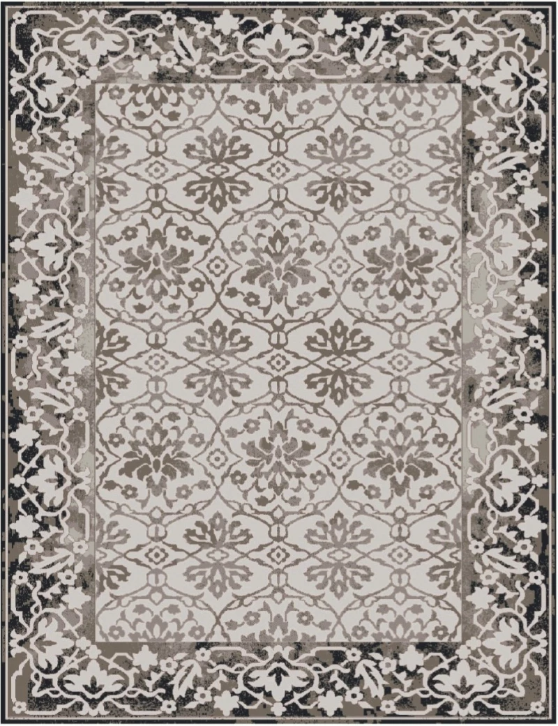 ΧΑΛΙ MUSE 2060/U SILVER BLACK - Klonaras Home Fashion 200cmx290cm
