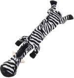 Welcome To The Jungle Plush Zebra Toy Παιχνίδι Σκύλου 58x22x9cm