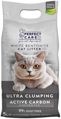 Perfect Care Άμμος Γάτας Μπετονίτης Active Carbon 5L