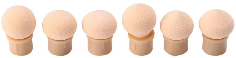 Ombre Sponge Art Tool Πινέλο Νυχιών Με 6 Κεφαλές