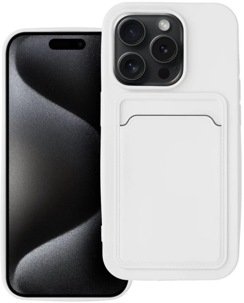 case CARD for IPHONE 15 Pro white