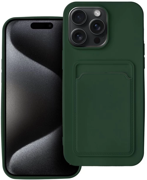 CARD case for IPHONE 15 Pro Max green