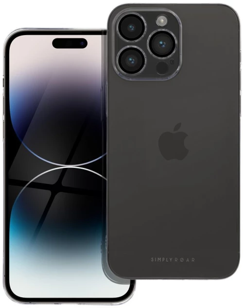Roar Pure Simple Fit Case - for iPhone 14 Pro Max Clear