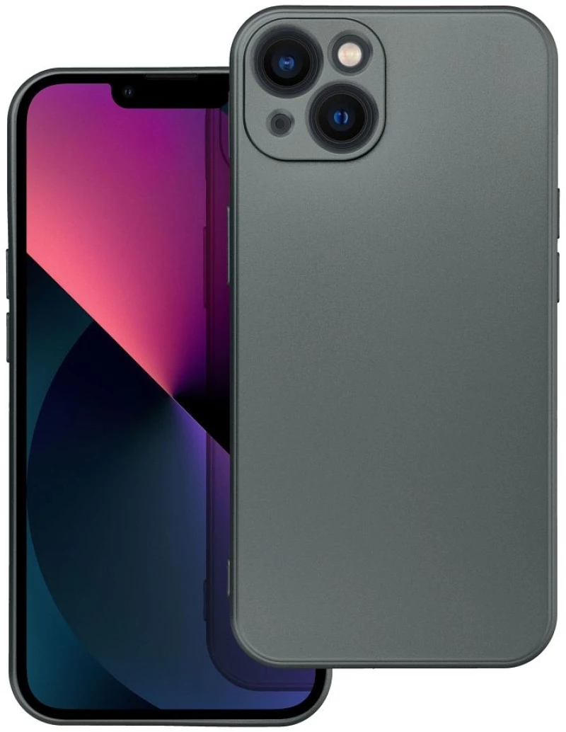 METALLIC Case for IPHONE 13 grey