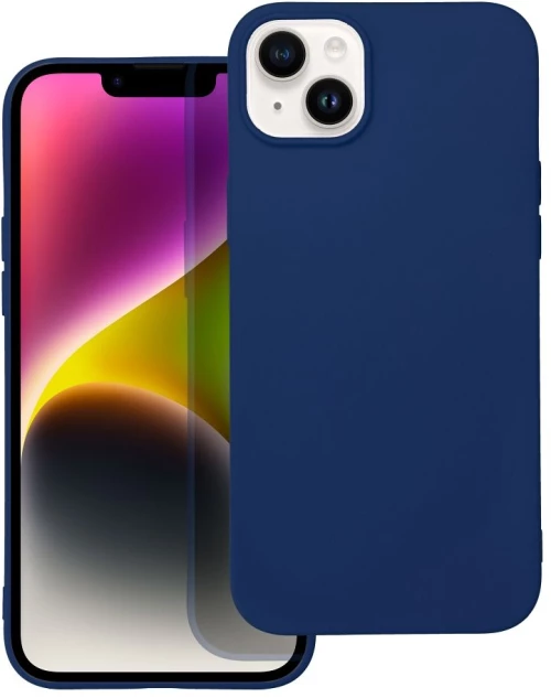 SOFT case for IPHONE 14 Plus dark blue