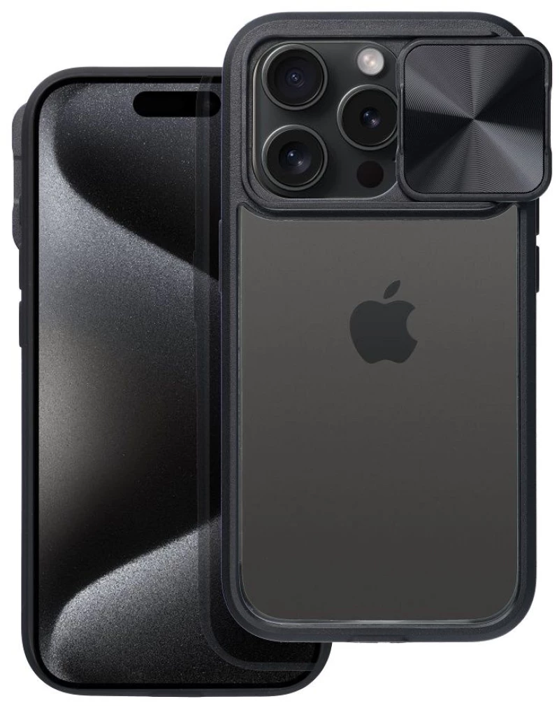 SLIDER case for IPHONE 15 Pro Max black