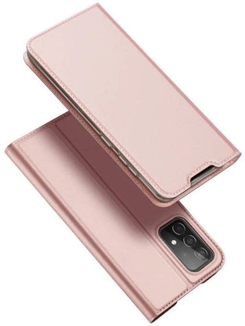 DUX DUCIS wallet case SKIN PRO for SAMSUNG A55 rose