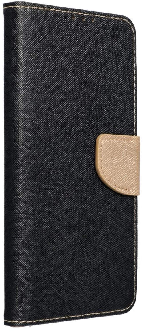 FANCY Book case for SAMSUNG A55 black / gold