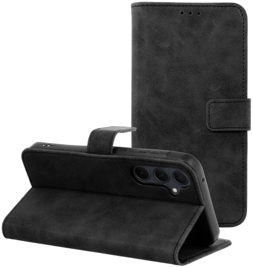 TENDER Book Case for SAMSUNG A35 5G black