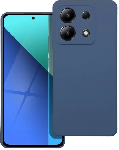 SILICONE case for XIAOMI Redmi Note 13 5G blue