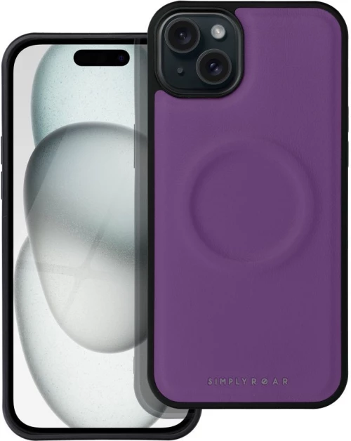 Roar Mag Morning Case - for iPhone 15 Plus purple