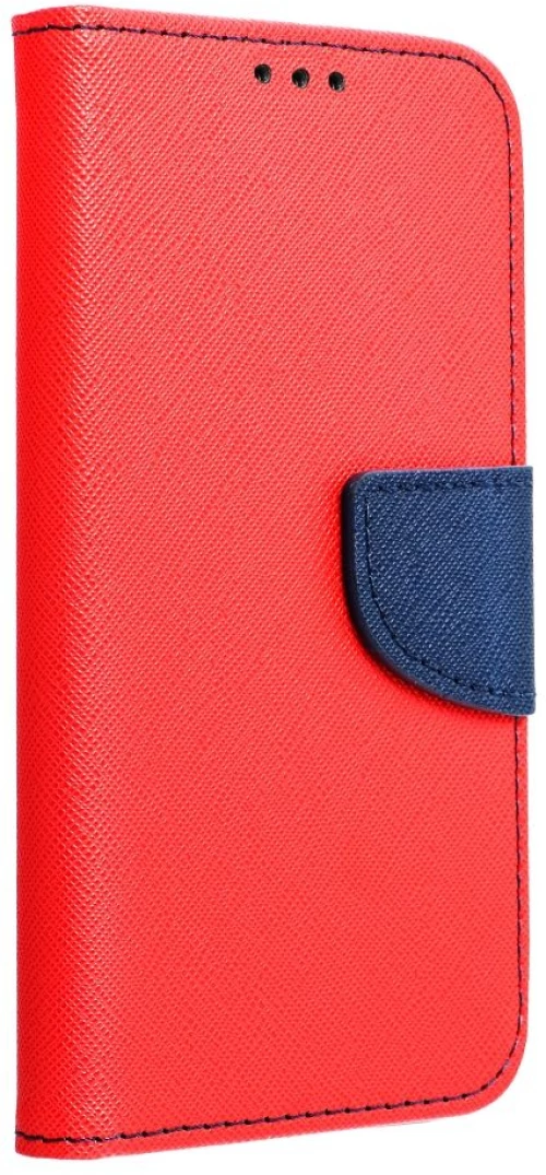 FANCY Book case for IPHONE 14 Pro red / navy