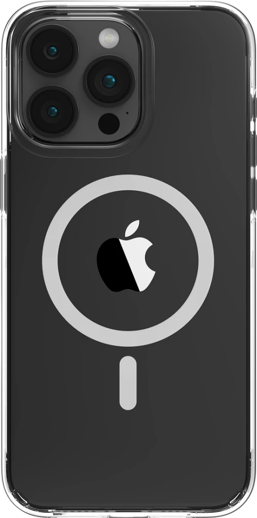 Comma case Elemental Mag for iPhone 15 Pro Max transparent