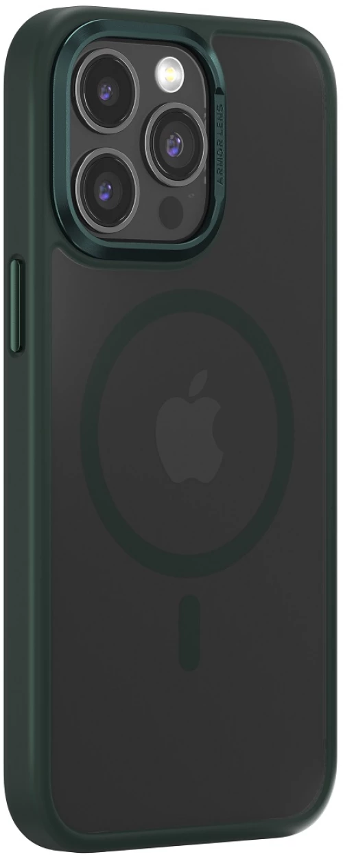 Comma case Joy Elegant Mag for iPhone 15 navy green