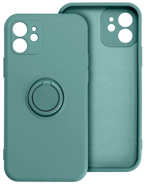 SILICONE RING case for IPHONE 16 Pro Max green