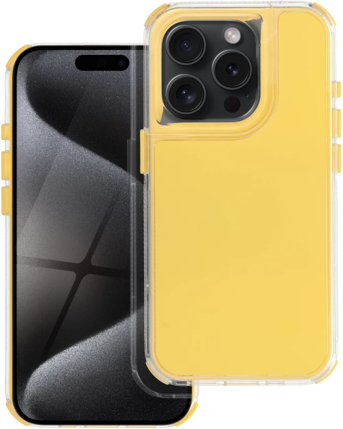 MATRIX Case for IPHONE 15 Pro yellow