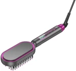 HOCO electric straightening hair comb with digital display HP44 rose red