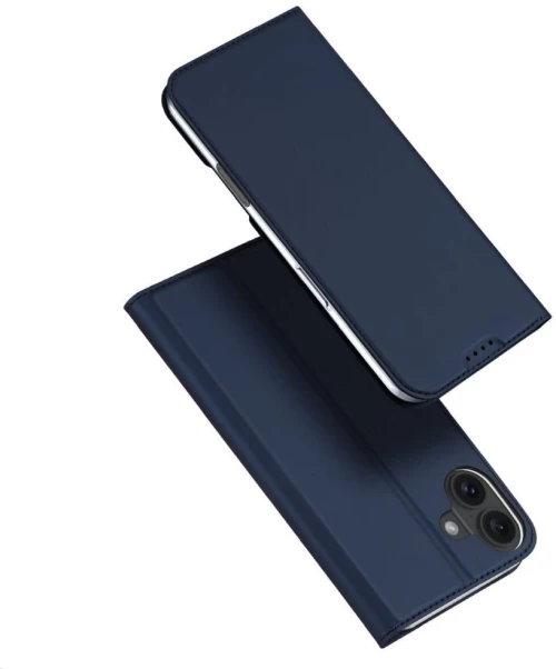 DUX DUCIS wallet case SKIN PRO for IPHONE 16 Plus blue