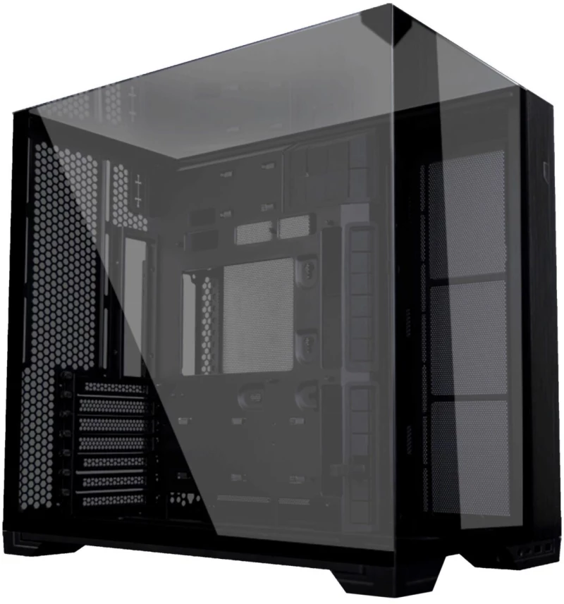 Lian Li O11 Vision Compact Black - Black EATX(under 280mm)/ATX 2 top panels 360AIO Tower PC Case