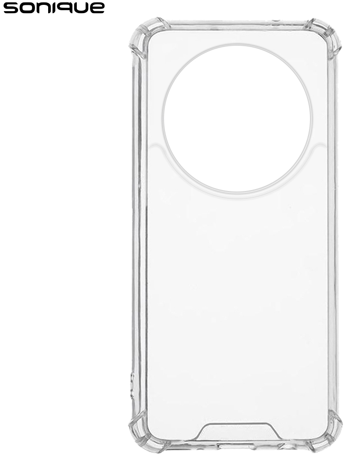 Θήκη Σιλικόνης Sonique Armor Clear Anti Shock Honor Magic6 Lite 5G Διάφανο