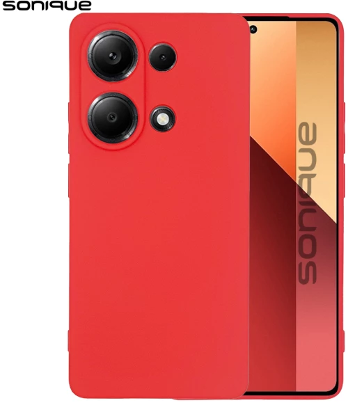 Θήκη Σιλικόνης My Colors Sonique Xiaomi Redmi Note 13 Pro 4G / Poco M6 Pro 4G Κόκκινο