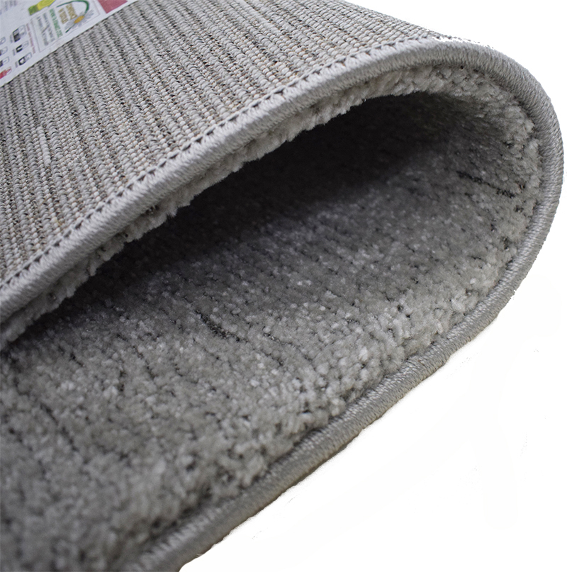 Χαλί μηχανής Στρογγυλό Deluxe 95 γκρι Colore Colori 160x160