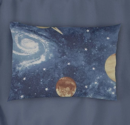 Μαξιλαροθήκη Βρεφική 35x45 Milky Way 185 Blue Dimcol