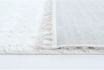 Χαλί μηχανής Neve Shaggy B723A1A CREAM Ezzo σετ-κρεβατοκάμαρας