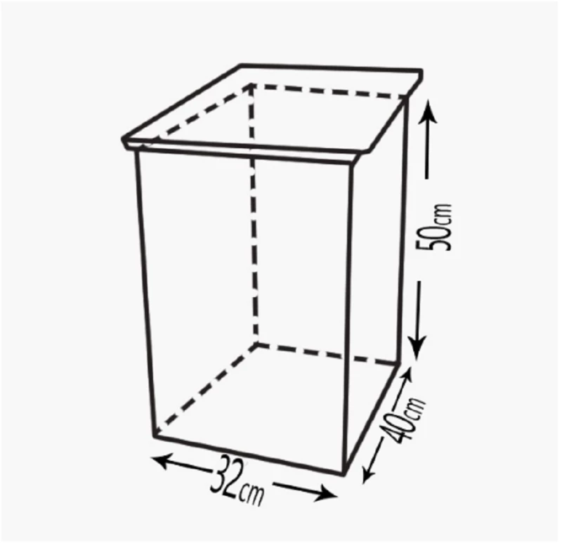 Μεταλλικό Κουτί Αποθήκευσης Ξύλων 32X50X40cm Πατίνα-Ασημί / 101PS