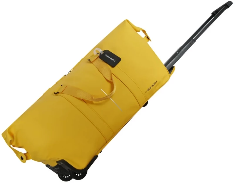 New Rebels - Mart Weston Duffel Τρόλεϊ Αδιάβροχο 58L - Yellow