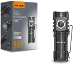 Videx A055 Επαναφορτιζόμενος Φακός Χειρός 600LM IP68