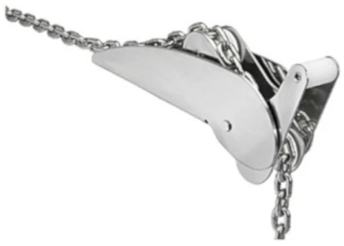 Ράουλο  Άγκυρας Διπλό Whale Inox