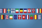 Γιρλάντα από Σημαίες Χωρών