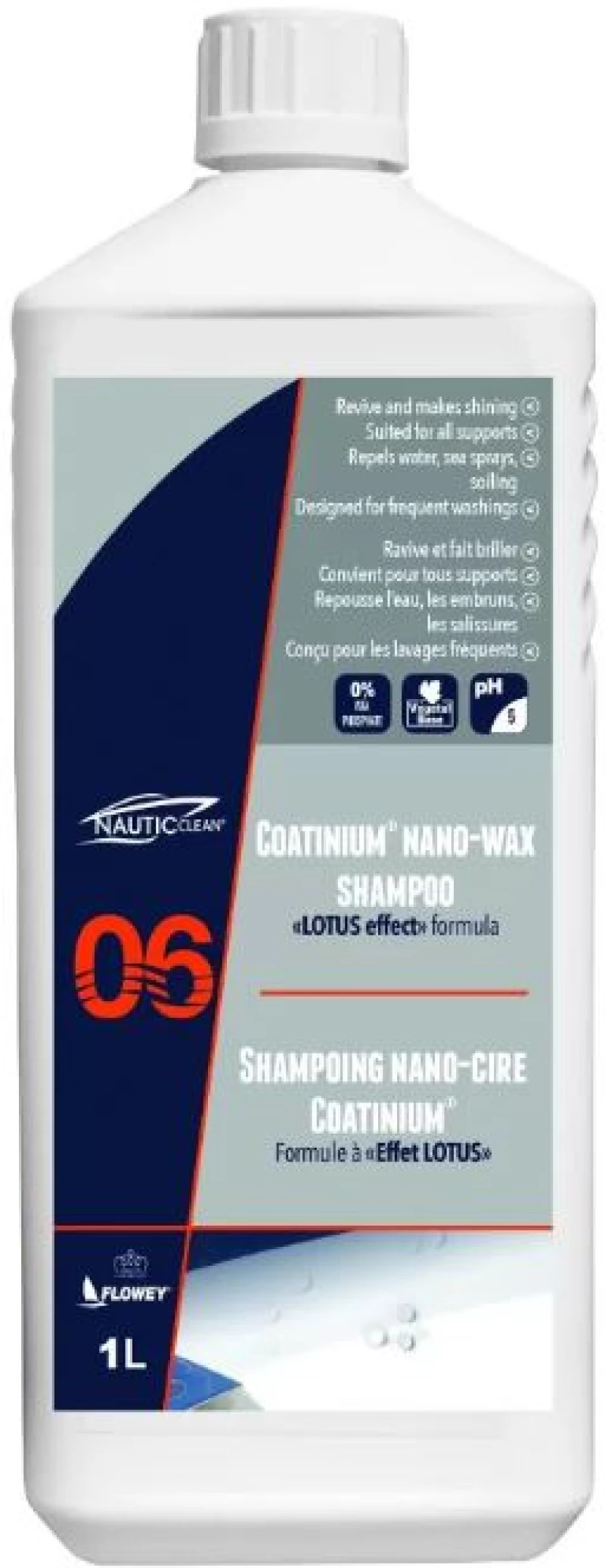 Nautic Clean 06 Σαπούνι Kαθαρισμού Σκάφους με Κερί - 1lt