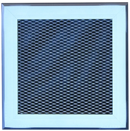 Ορθογώνια περσίδα τζακιού με Πλέγμα 300x125mm / 3012.1